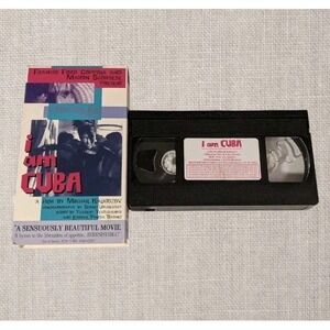 I am Cuba VHS Tape 1996 Martin Scorsese Francis Ford Coppola Soy Movie Subtitles
